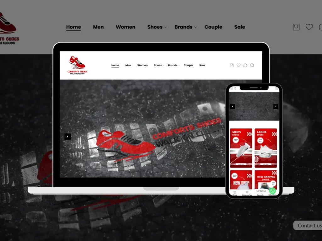 Comforts Shoes - X One Hub Project